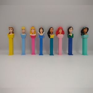 Lot of 8 Ariel Disney Princesses Little Mermaid 2006 Retired PEZ Dispensers